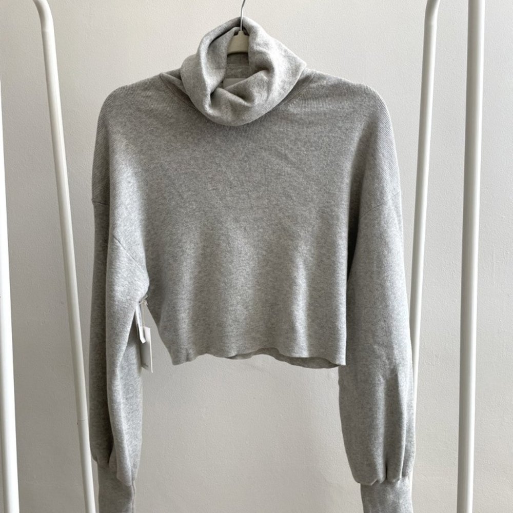 Wilfred Rebecca Sweater, Grey (Aritzia), NWT, Large